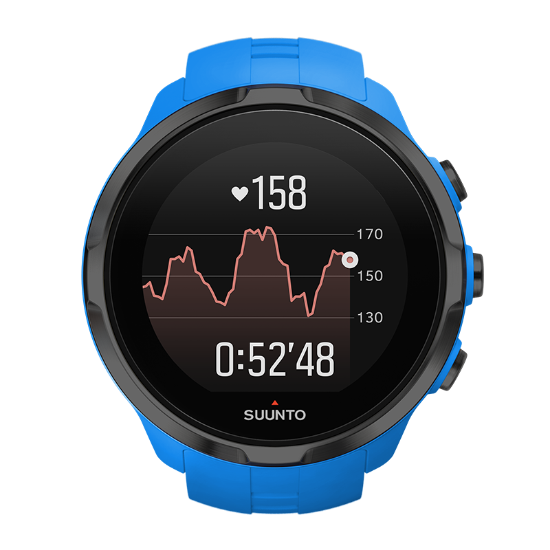 Suunto Spartan Sport Wrist HR Blue - Reloj GPS para multideporte