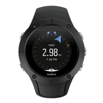 Suunto Spartan Trainer Wrist HRウォッチ用アンバーシリコンストラップ