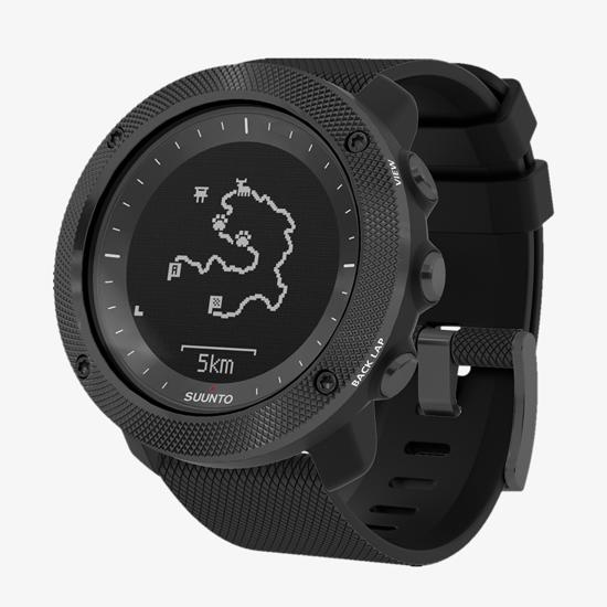 Suunto Traverse Alpha All Black – the GPS/GLONASS outdoor watch
