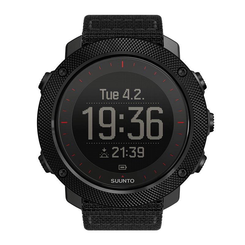 Suunto Traverse Alpha Black Red – the GPS/GLONASS outdoor watch