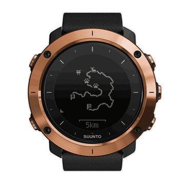 suunto traverse alpha コレクション ベルト幅