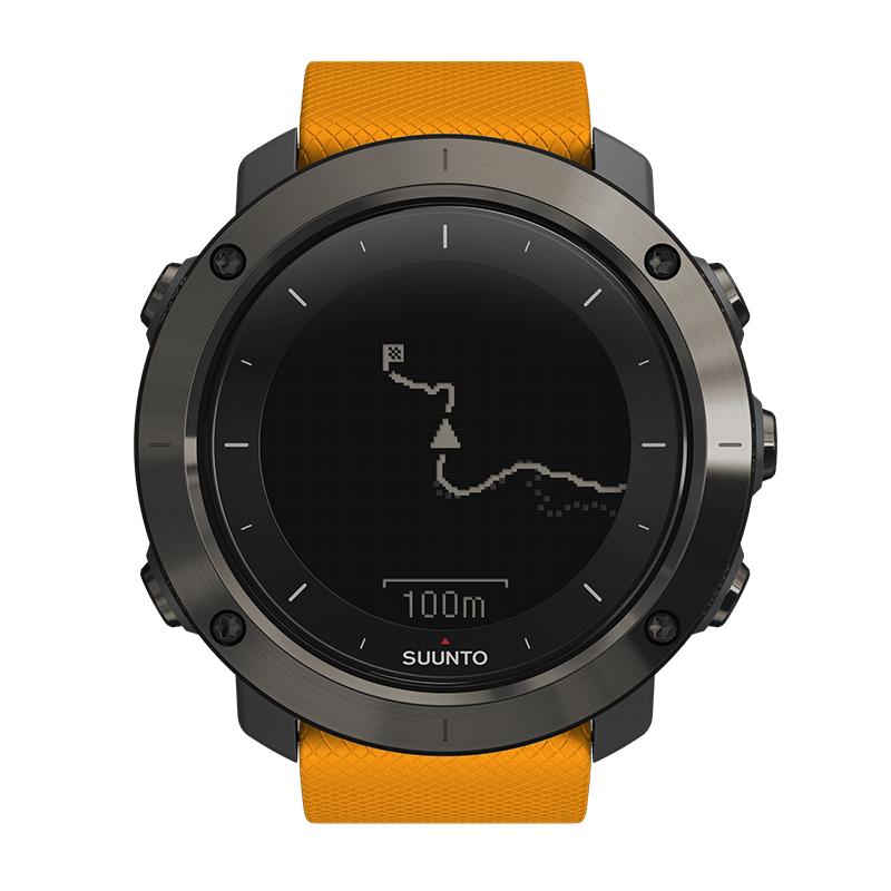 Suunto Traverse Amber - ハイキングやトレッキングで活躍するGPSアウトドアウォッチ