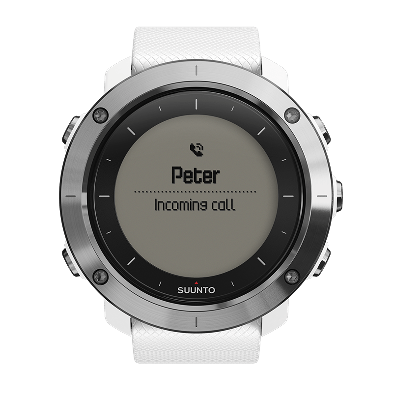 Suunto Traverse White - Outdoor watch with GPS