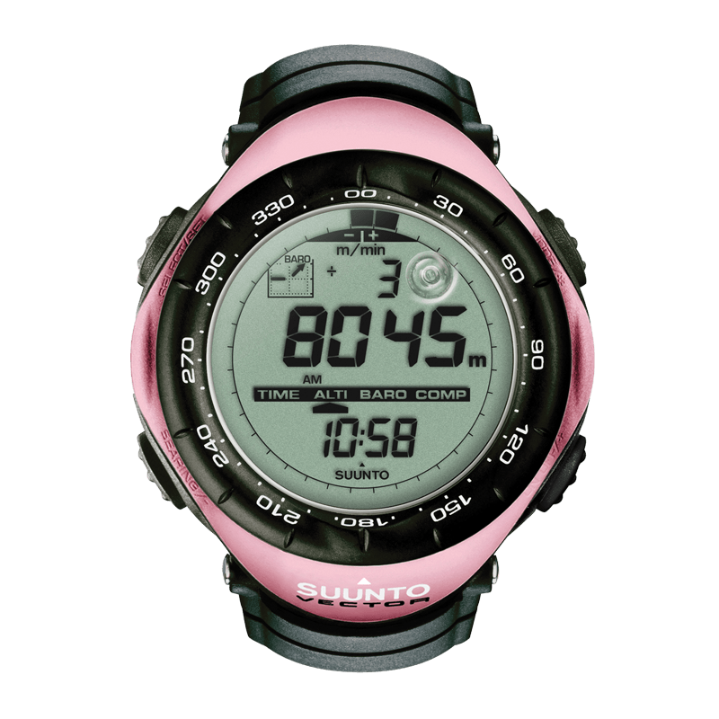 時計SUUNTO vector ピンク - 腕時計(デジタル)