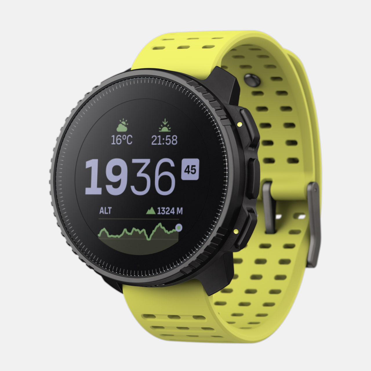 [スント] SUUNTO Vertical SS050864000 [Black Lime] スマートウォッチ