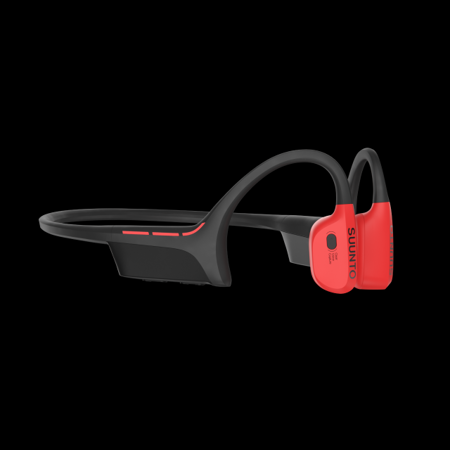 headphones Suunto sports Open-ear Wing Black Premium
