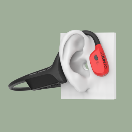 Wing Open-ear Black Suunto Premium sports headphones