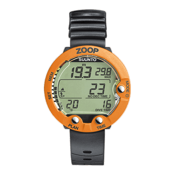 Suunto Zoop Orange - Easy-to-operate dive computer