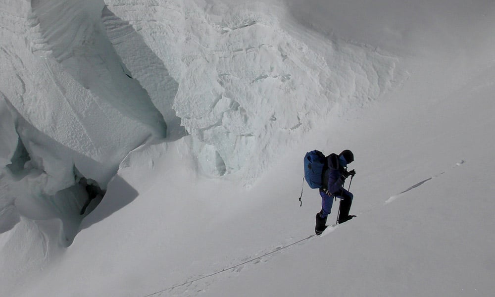 Kilian Jornet on Everest in spring 2017