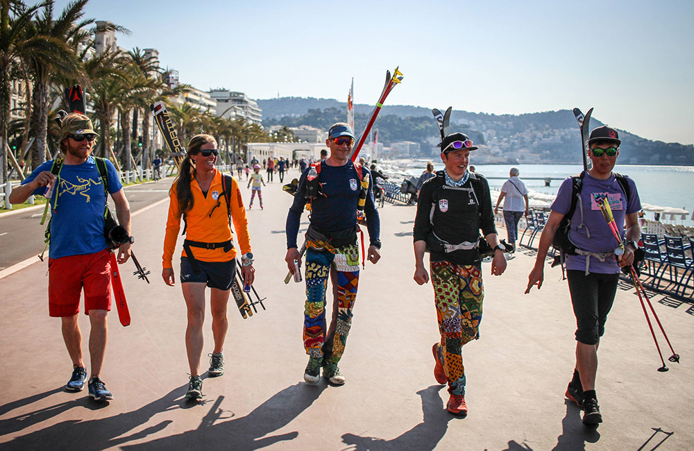 Athletes arrived in Nice, France on April 22, 2018 (image: Philipp Reiter / Red Bull Content Pool)
