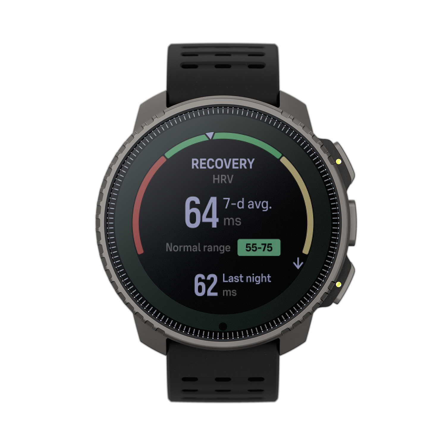 Measure Heart rate variability (HRV) to optimize your recovery.