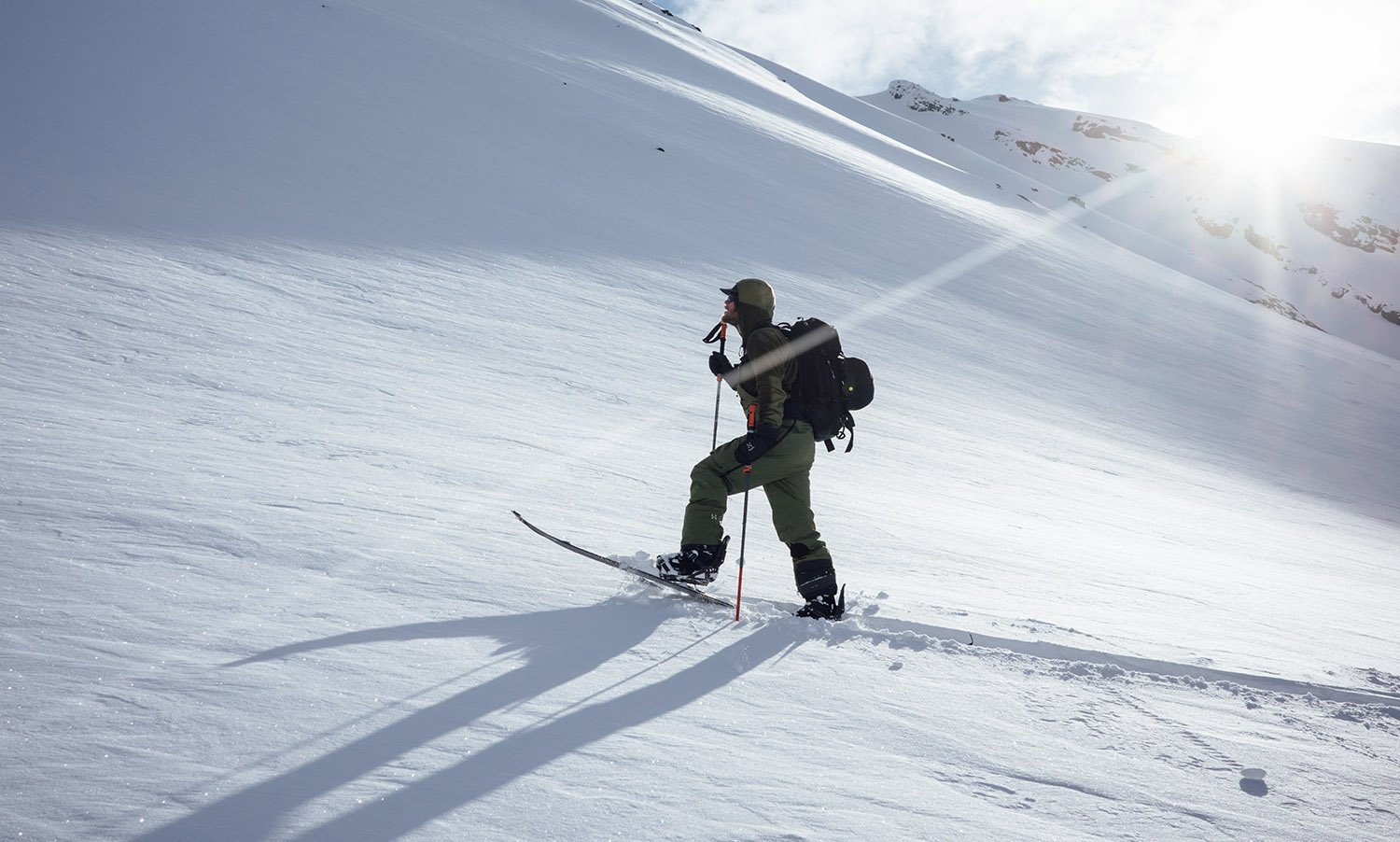 One of the new activity types is Splitboarding (Image by Jaakko Posti / Arctic Lines)