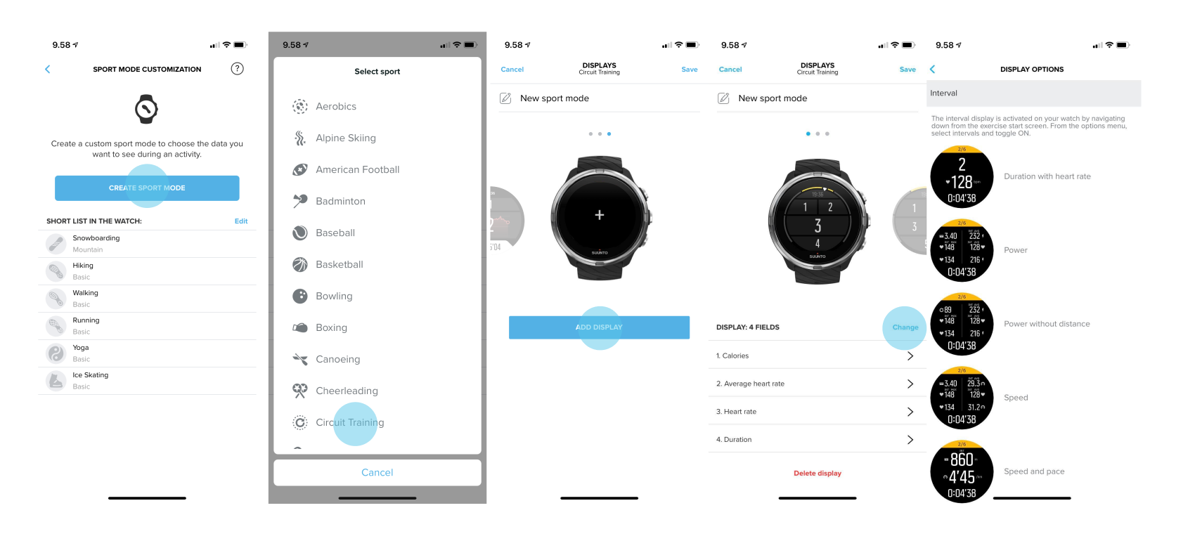 Suunto spartan sport hotsell interval training