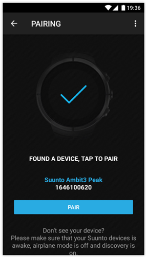 How do I pair my Suunto Ambit3 Traverse or Traverse Alpha with