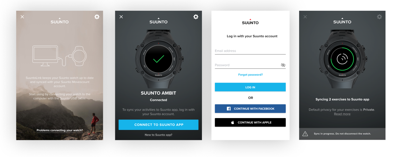 How do I use the Suunto services with Ambit2