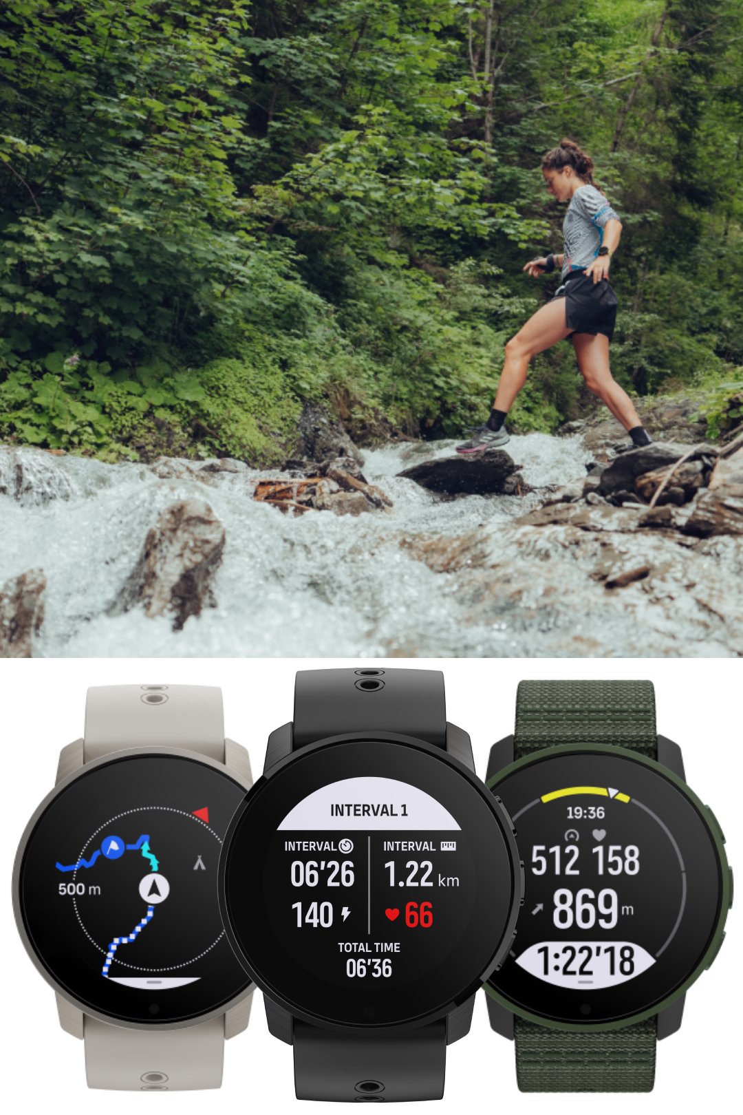 Por qué usar el SUUNTO 5 para la carrera a pie?