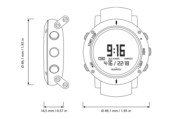 Suunto Core Crush Watch