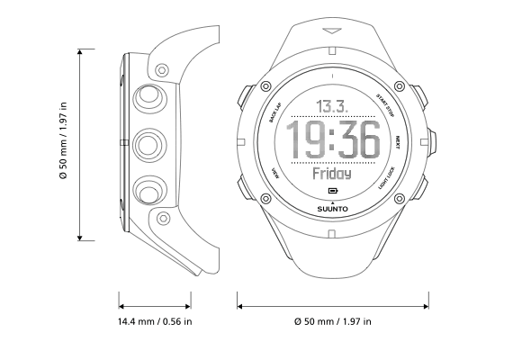 RELOJ SUUNTO AMBIT 3 SPORT SAPPHIRE MUJER